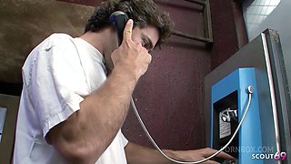 Slim blonde Nymphomaniac Bitch seduce Stranger with Big Dick to Rough Fuck at Roleplay Story Porn