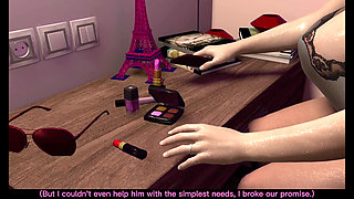 Chubby Cheating Wife with Her Friend ( Part 02) - 3D Animation 222