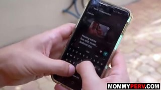 Hot Blonde Stepmom Fucks StepSon For Revenge - Lolly Dames