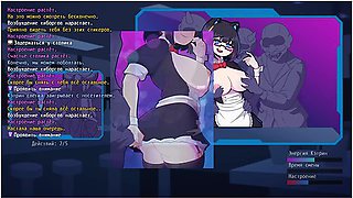 Waitress Learns To Serve Customers Dicks. Female Voice With Car Toon