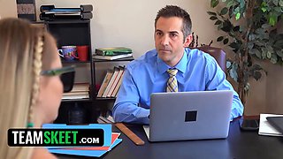 Concept: brat tamer by teamskeet labs featuring Riley Star, Crystal Rush & Donnie Rock