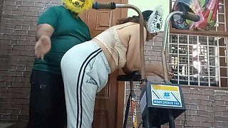 Indian Gym Teacher Prefer Not Only Exercise but Also Hardcore Sex