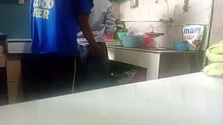 Viral high school hijab at entot om at his house when his parents are not there