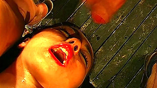 Ggg - Slutty Babe Swallows Multiple Cocks Eagerly