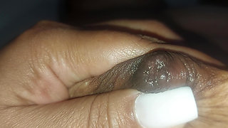 Sucking Her Milk, Jerking off and Fucking Her Tight Black Ass