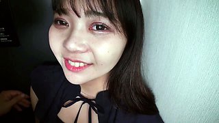 Japanese teen blowjob and hard fuck uncensored