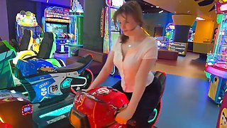 Big Tits Teen Creampie in Lingerie on First Date POV Bouncing Boobs