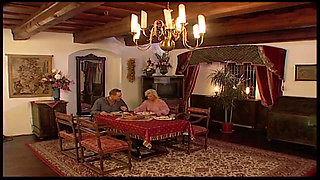 German Pussy Dripping with Thick Sticky Cum