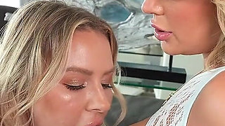 Big Blonde Baddie 3some with Pawgs Kali Roses & Jenna Starr