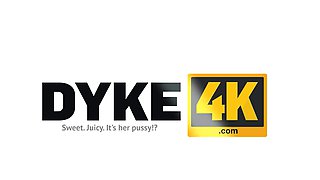 DYKE4K. Foursome of Fun with Kami Yammy, Carolina Sun