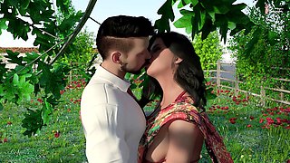 Indian bhabhi Your Savita Bhabhi has a wild orgy in the garden with her devar