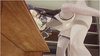 White Beautiful Witch - 3d Hentai - (uncensored)