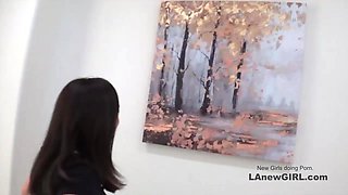 Cute faces look best with a big penis in mouth