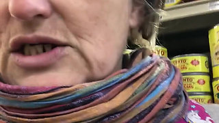 Flashing My Tits in Supermarket to Show You How Cold It Was!