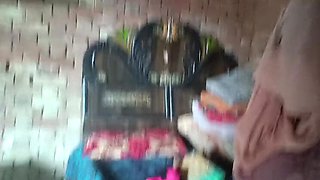 Stepmom loves giving me a handjob while wearing a thong and socks