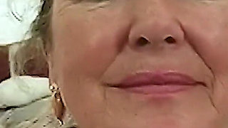 Granny Maria Fingers Her Old Cleft