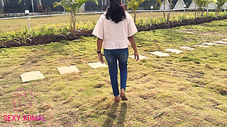 Komal Went on Vacation with Her Husband and Went to the Neighbor's Room and Got Pussy