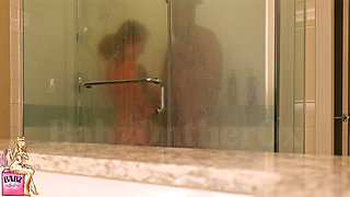 Redhead Has BBC Shower Sex