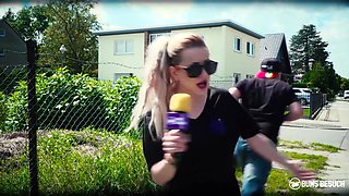 Sensual Susi Surprises a Fan with Steamy German Heat