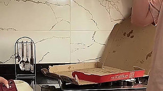 Was It All a Dream? Argument Over Dirty Crockery Ends in Sex with My Perfect Stepmom, Creampie in Pink Pussy