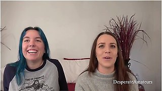 Alisha Adams In Olivia And Alisha Getting Their Tight Pussies Stretched