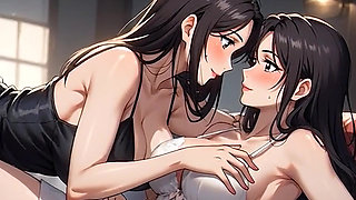 AI Anime Hentai Uncensored, Uncensored video of 18 Year old Teen Hentai MILF, 3D Hentai Cartoon on closeup by Kiidzy Animates