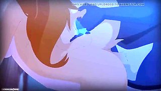 Hot Cat Boy and Cat Girl Rooftop Sex - Cristiyaa23 Animated 3D Cartoon