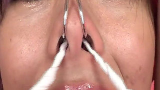 Tearful Breakdown. Pleasure Twists with Suffering in a Raw Display