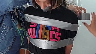 18-year-old Maia's First Time: Taped & Trained by Stepmom & Mistress