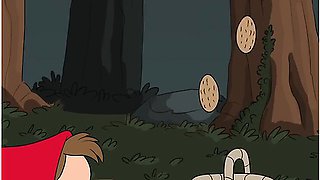 The Little Red Riding Hood And The Naked Maker - Car Toon