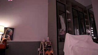 Asian japanese amateur handles anal toy