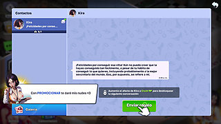 We start in the hot village