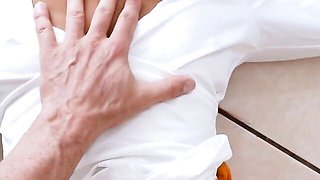 Extraordinary Mena Carlisle's big cock clip