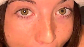 Extreme Sloppy Deepthroat with the Best Busty Girlfriend