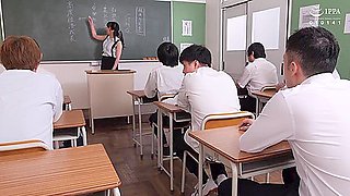 A Married Woman Teacher, Azuma Fuuka, Gets 10 Times Wetter In A Silent Orgasm Lesson