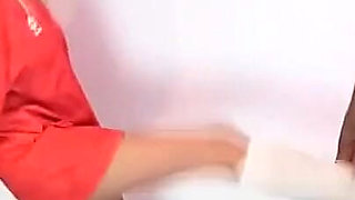 Blonde Babe Ballbusting Champion in Heels
