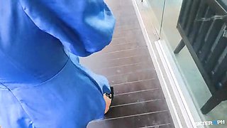 Real Thai Office Sex Date with 18 Year Old Student in Uniform - Big Ass Doggy Style & Cowgirl 4K