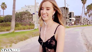 Haley Reed and Markus Dupree's doggystyle video by Vixen
