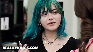 Hair salon clip with sublime Mandy Waters from RK Prime
