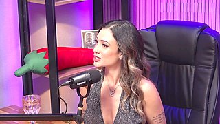 My hookup's fetish for being stomped by a big-titted ash-blonde marionette