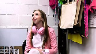 Petite thief returns and gets fucked again as a dirty slut