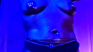 Amateur blondie solo anal masturbation