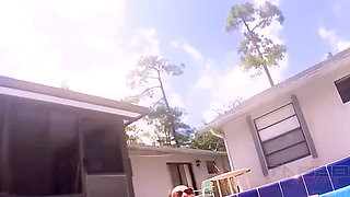 Fucking My Big Ass Bikini Wearing Stepmom Madisin Lee