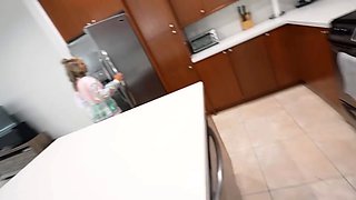 Welcum home, stepsis! your ass grew - let me nail your nerves away