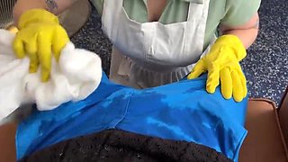 Casting Curvy MILF Seduced - Big Tits Teen Gets Facial Cumshot