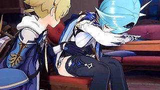 Eula fell asleep [lyusfyuring]