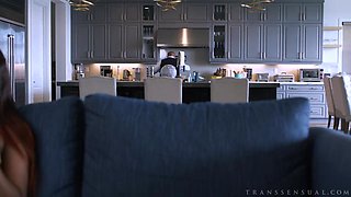 White Shemale Bangs Some Great Black Fuckbox - Ariel Demure