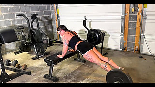 Lesbian Gym Sex with Lora Cross and Ecko Belle