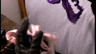 Housebreaker Was Surprised in the Act by Curious Lusty Blonde Student