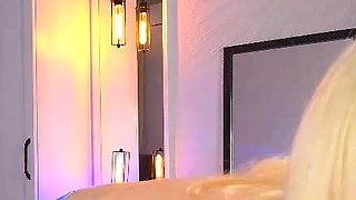 Blonde Teen Solo Masturbation